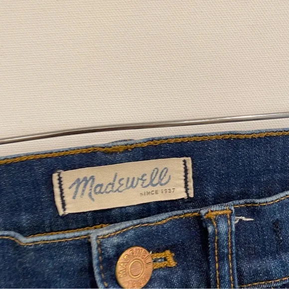 Madewell Dark Wash High Riser Skinny Jean Size 27 - Picture 3 of 5